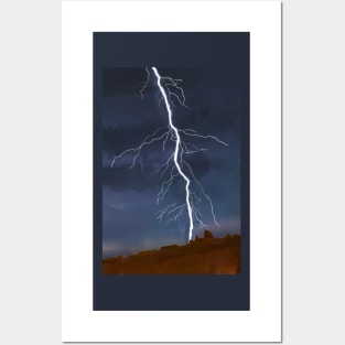 Struck by Lightning Posters and Art